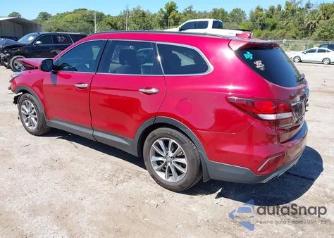 2017 Hyundai Santa Fe Se z USA, uszkodzony, nr VIN KM8SM4HF7HU240143